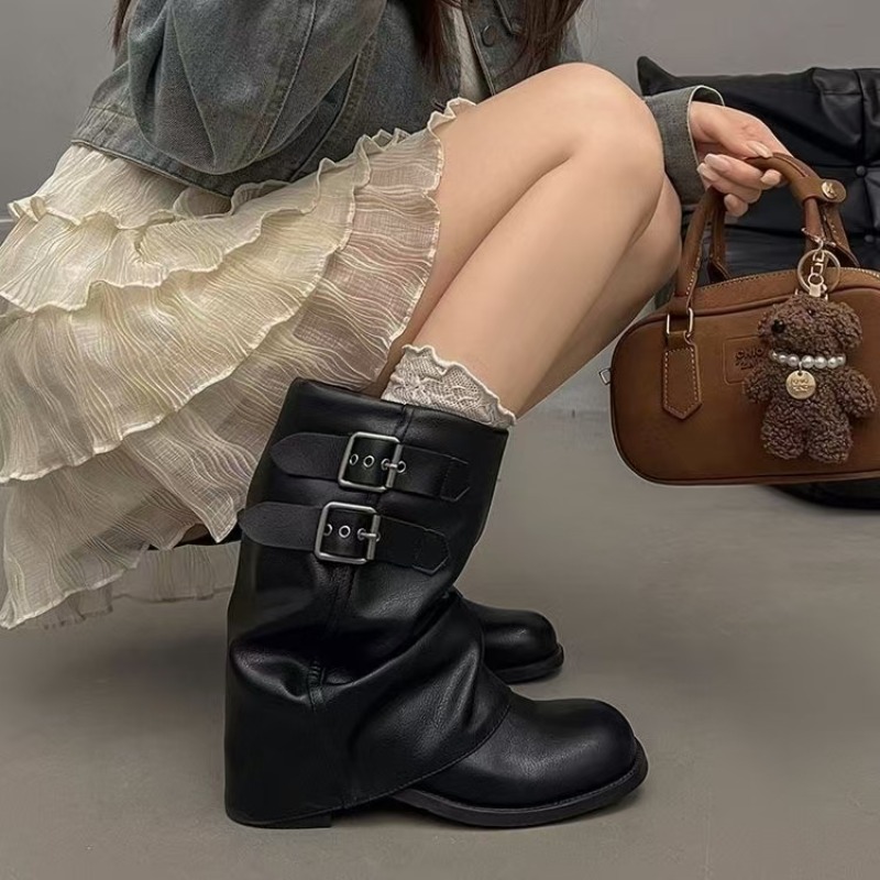 Women Black Slouchy Mid Calf B - No Show Sock Women review and price
