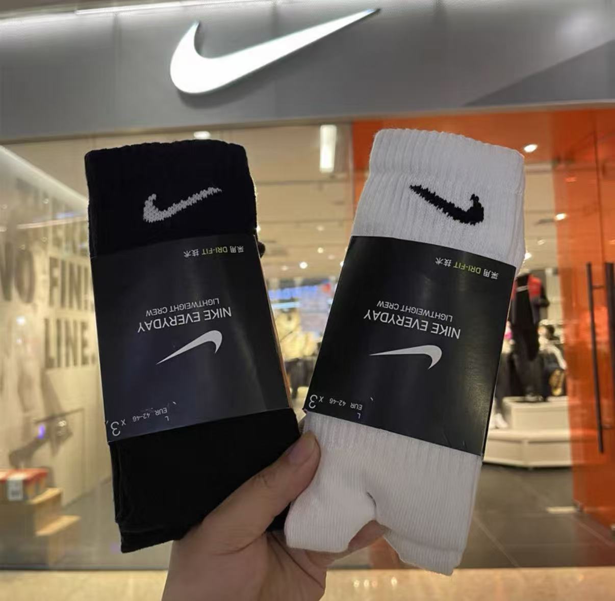 Nike 3 Packs Crew Socks Unisex - Cotton Crew Sock Pack review and price